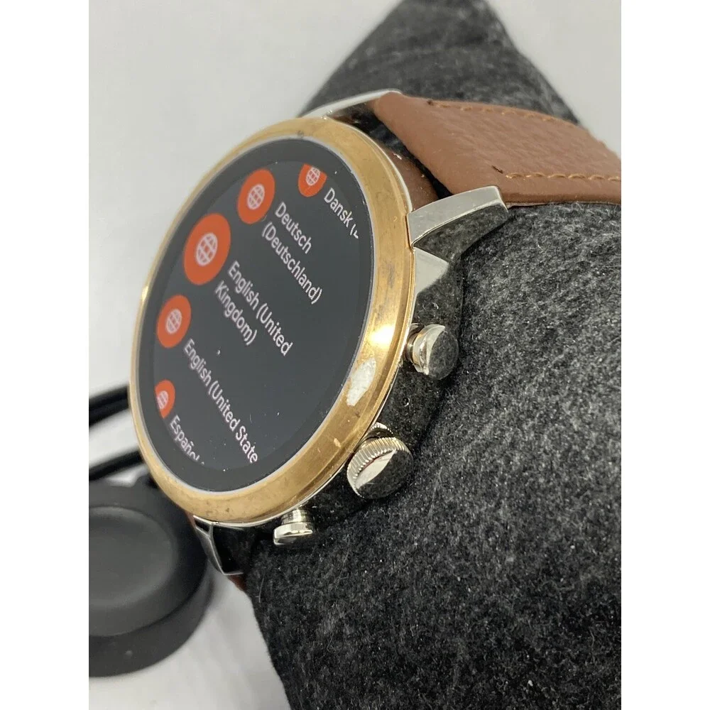 Fossil Gen 4 Authentic Digital Dial Smart Watch Custom Band FTW6016 LT346